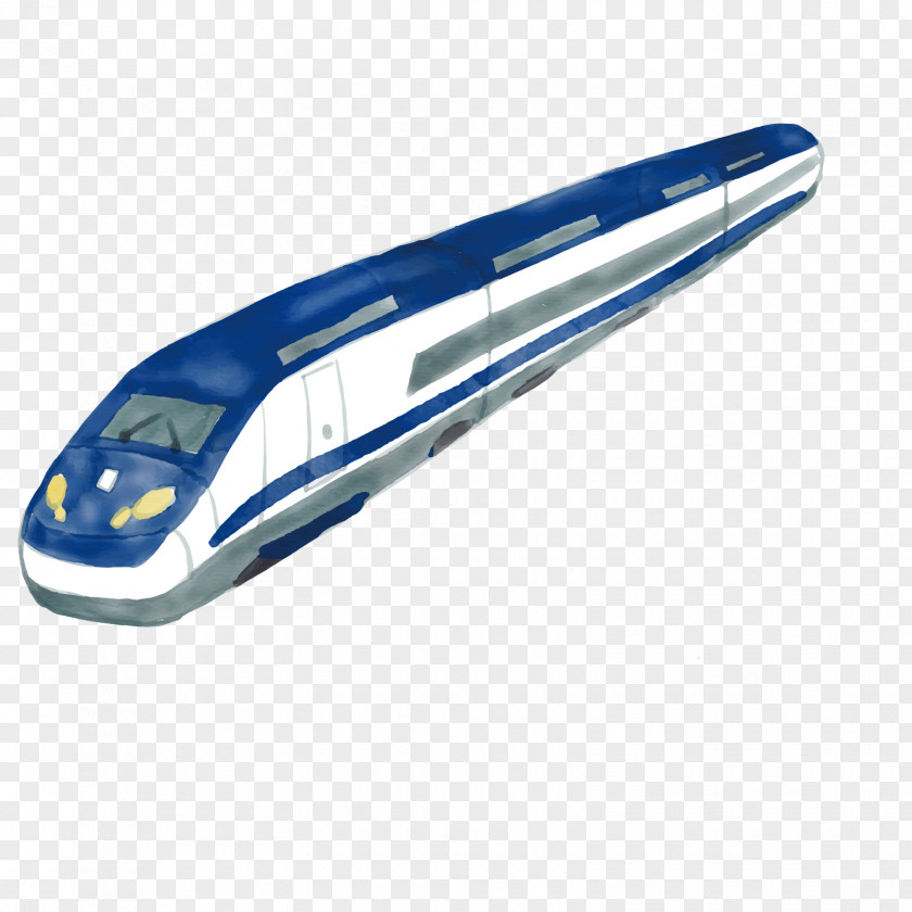 Vector Fast Train Rail Transport High-speed PNG