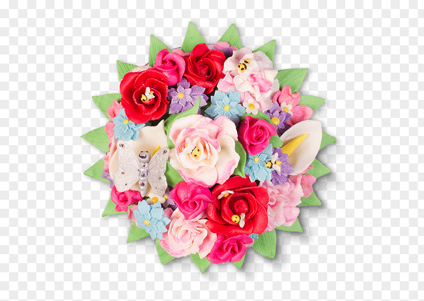 Flower Garden Roses Floral Design Birthday Cake Cut Flowers Bouquet PNG
