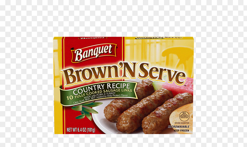 Nutritious Breakfast Sausage Bacon Food PNG