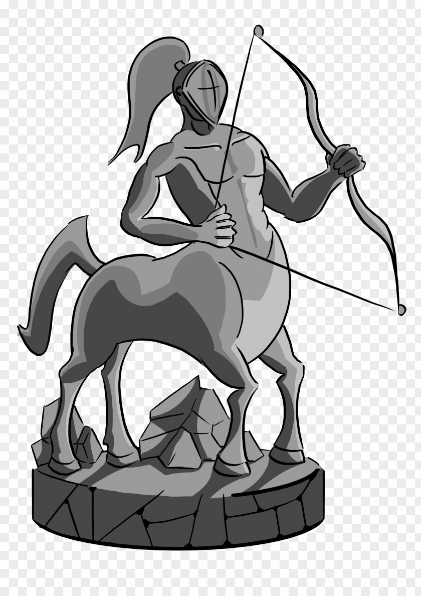 Sagittarius Horse Cartoon Character PNG