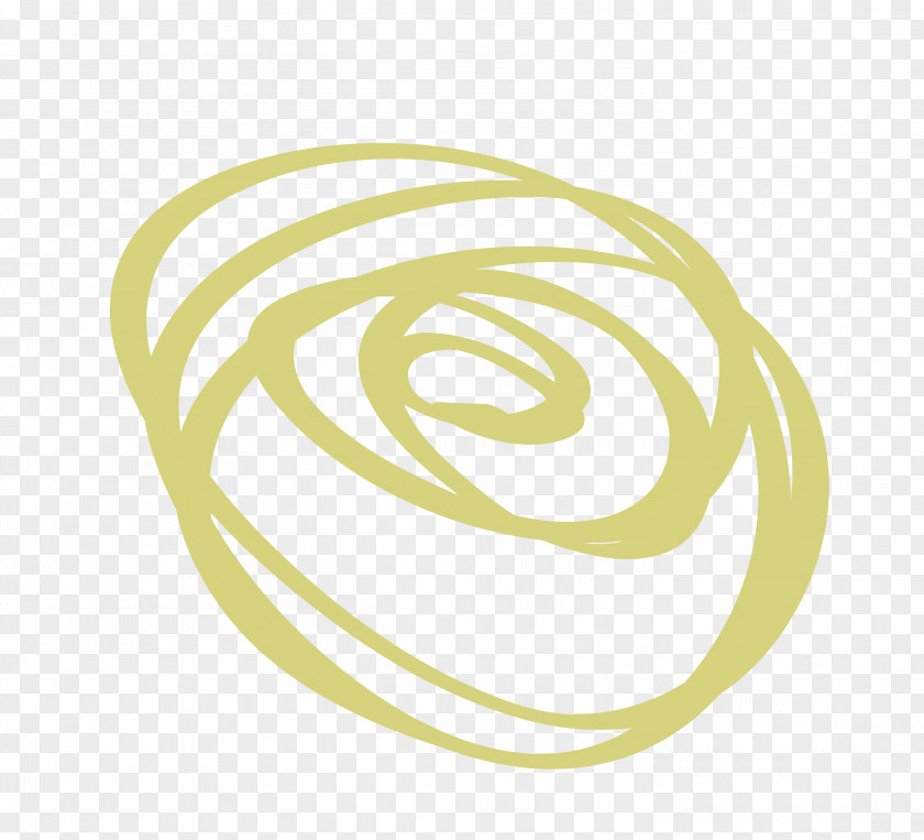 Vector Yellow Bread Circle Decorative PNG