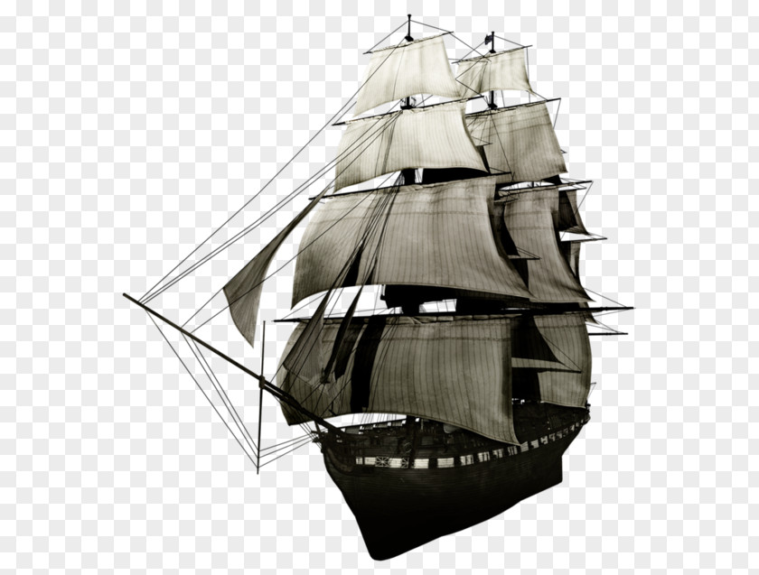 Ancient Sailing Ship Mast Sailboat PNG
