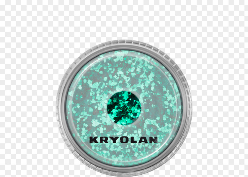 Green Glitter Face Powder Cosmetics Kryolan Eye Shadow Makijaż PNG