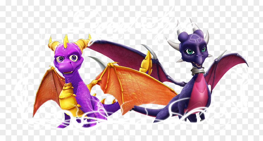 Skylanders Spyro's Adventure Dragon The Legend Of Spyro: Darkest Hour Cartoon Figurine PNG