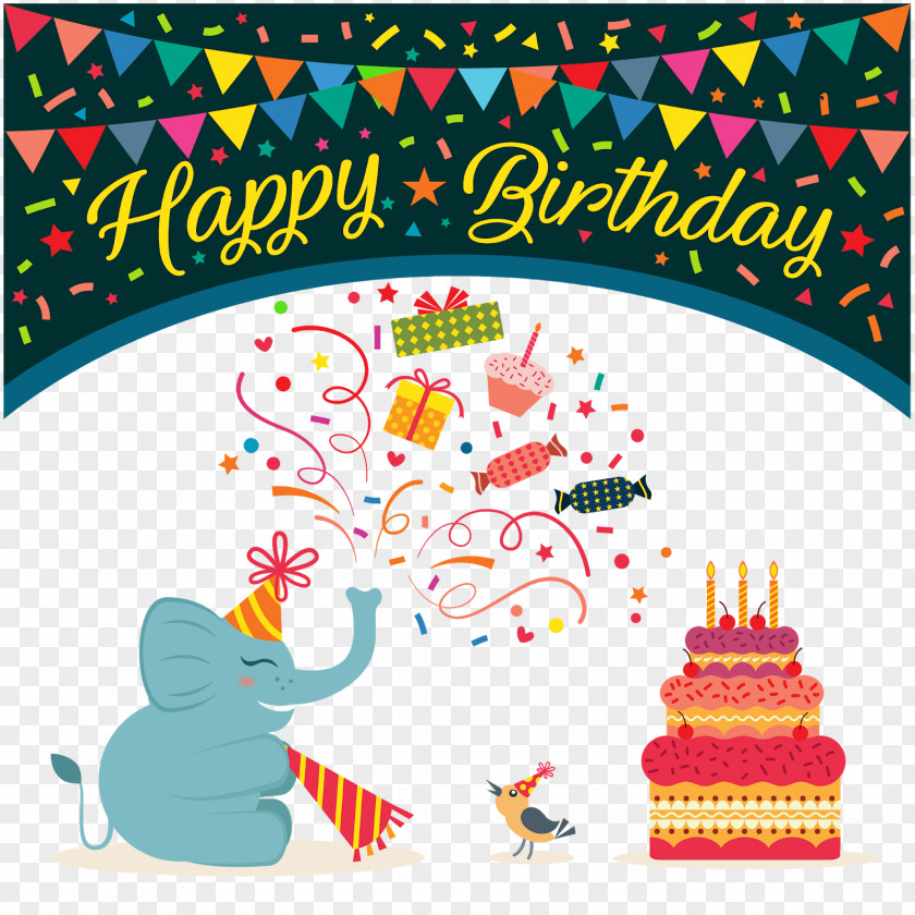 Birthday Vector Graphics Greeting & Note Cards Gift PNG