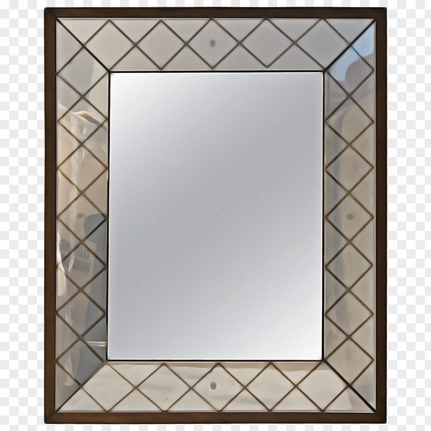 Glass Rectangle Picture Frame PNG