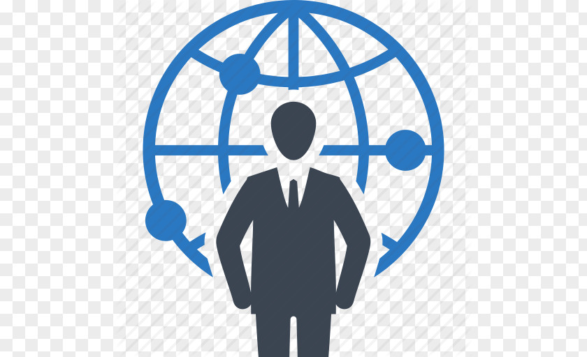 Global, Businessman Icon Globe Business Company Iconfinder PNG