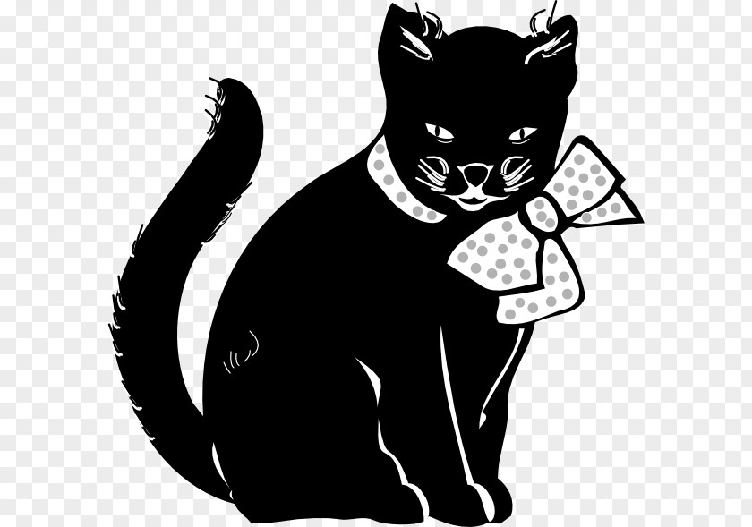 Mink Clipart Black Cat Clip Art PNG