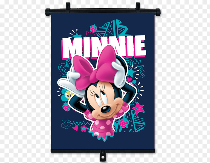 Minnie Mouse Car Mickey Window Blinds & Shades Roleta PNG