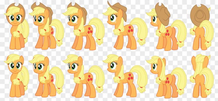 Cowgirl Hat Pony Applejack Cartoon Drawing PNG