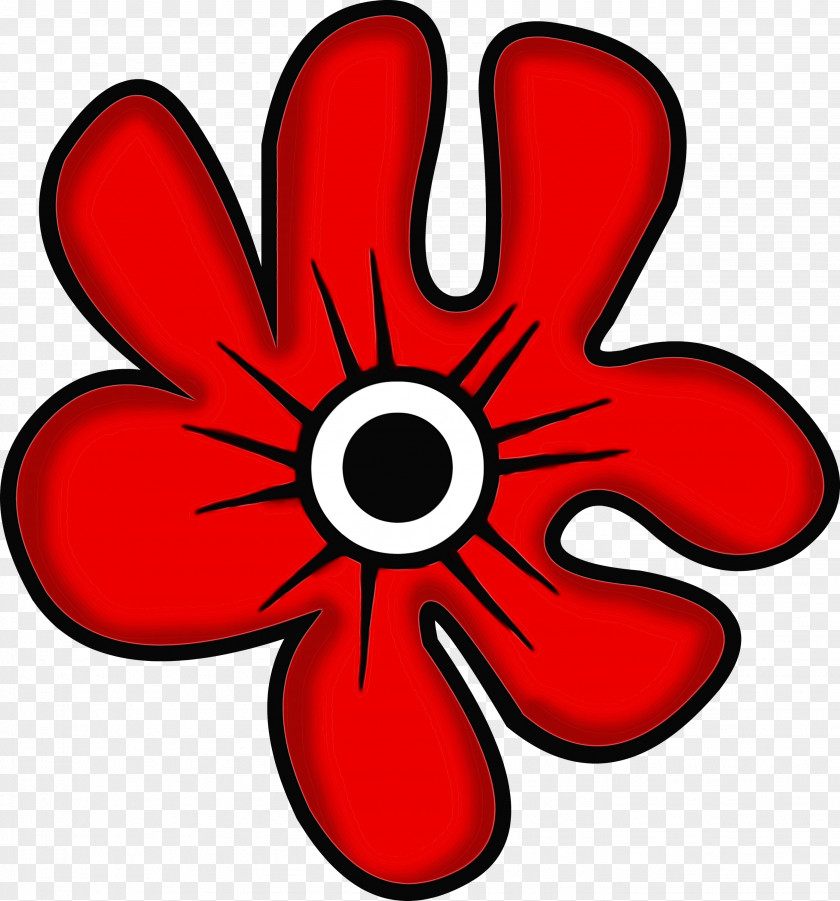 Flower Plant Red Clip Art Petal Symbol PNG
