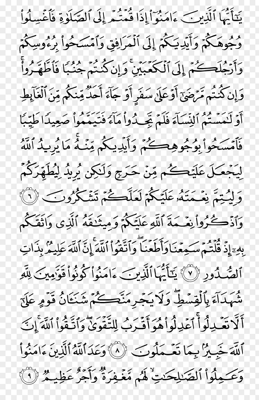 Islam Quran Surah Al-Ma'ida Al-Baqara PNG