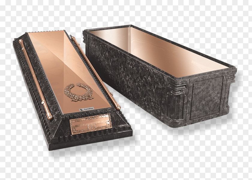 Metallic Copper Burial Vault Plating Metal Box PNG