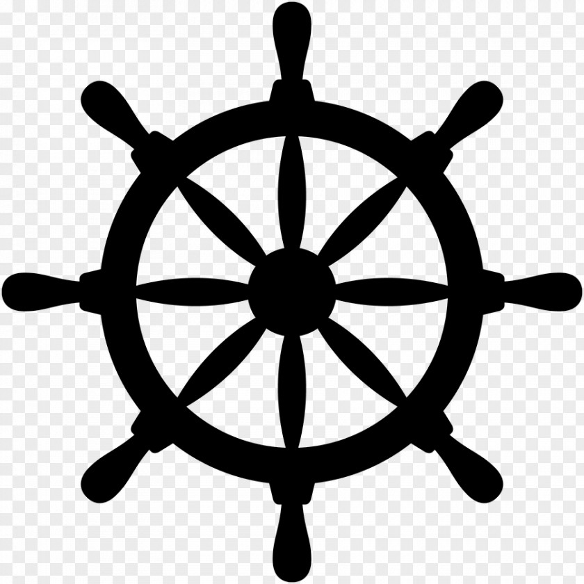 Symbol Symmetry Ship Steering Wheel Background PNG