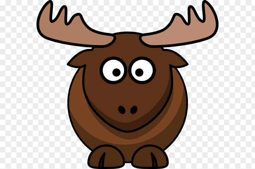 Cartoon Moose Images Elk Deer Clip Art PNG