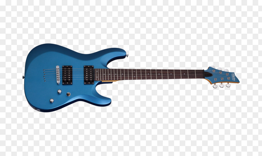 Electric Guitar Schecter Research C6-FR Deluxe C-6 Plus PNG