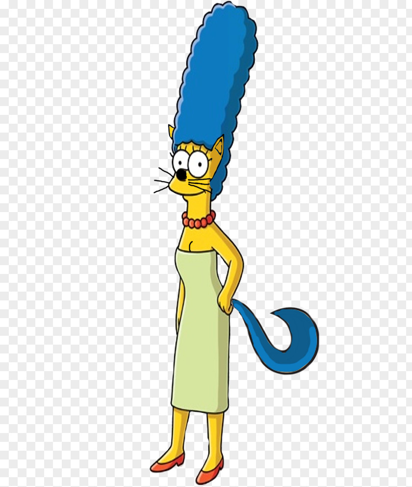 MARGE SIMPSONS Marge Simpson Homer Snowball Cat Bart PNG