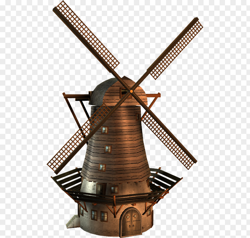 Melnitsa Windmill Presentation Clip Art PNG