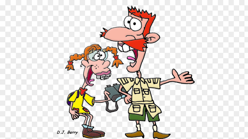 Nigel Thornberry Nickelodeon Cartoon Nicktoons PNG