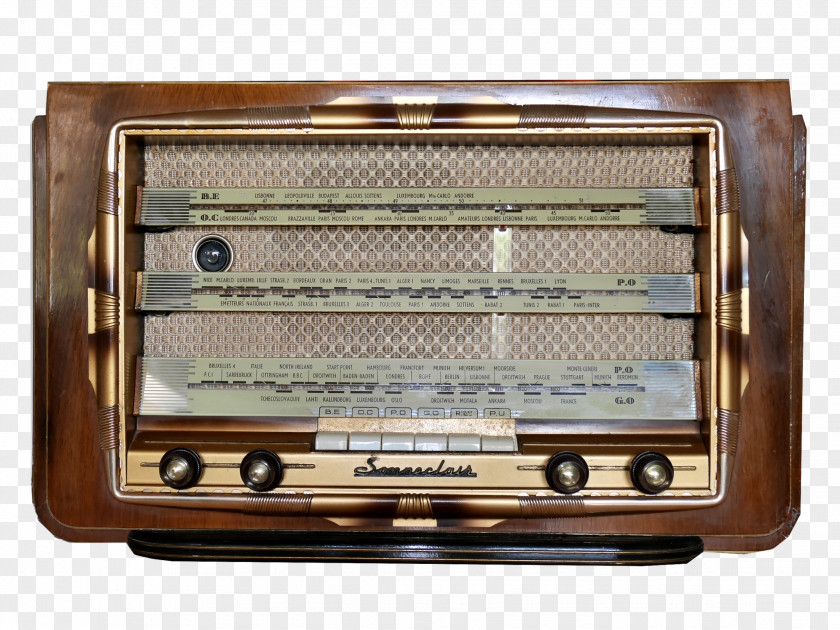 Radio Antique Receiver Bluetooth Radio-omroep Wireless PNG