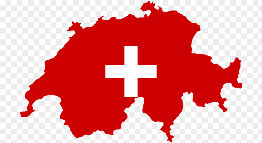 Switzerland Vector Map PNG
