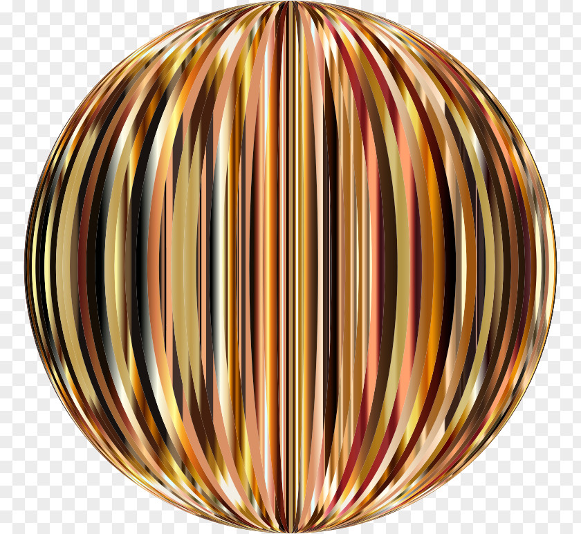 Vibrant Sphere Circle Geometry Clip Art PNG