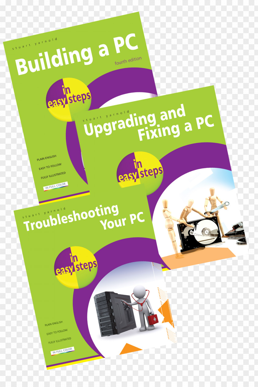 Assemble Computer Upgrading And Fixing A Pc In Easy Steps Us Troubleshooting Your PC Poster Graphics PNG