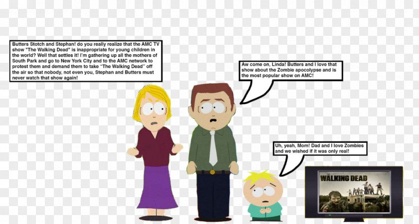 Butters Stotch Linda Human Behavior PNG