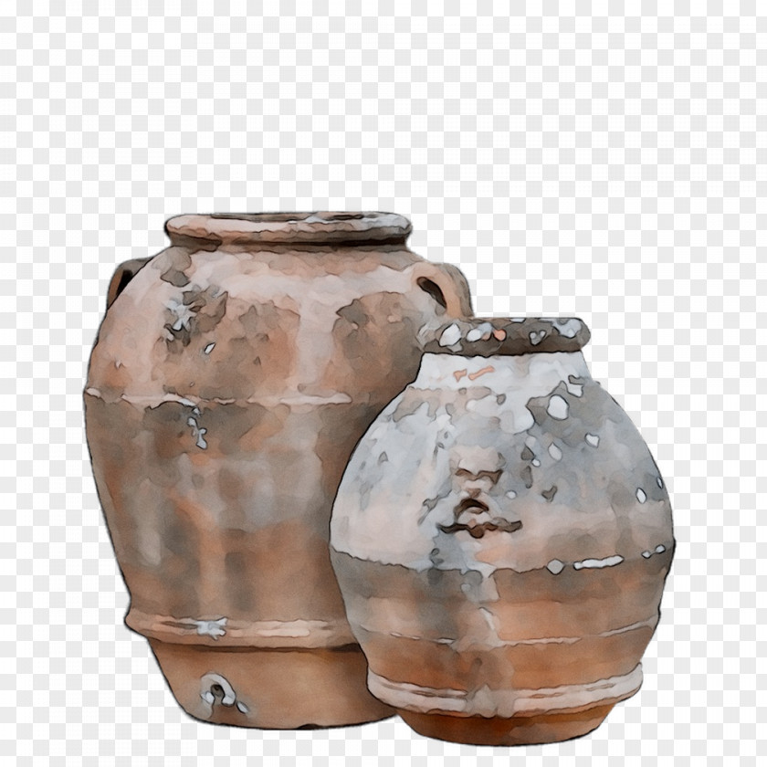 Ceramic Pottery Urn Vase Glass PNG
