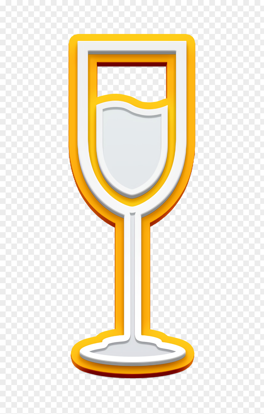 Champagne Icon Food Glass With Drink PNG