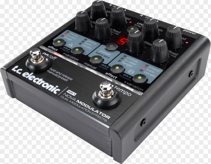 Electric Guitar Effects Processors & Pedals TC Electronic ND-1 Nova Delay System Modulation PNG