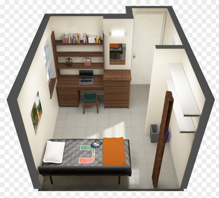 House Dormitory Student Interior Design Services Room PNG
