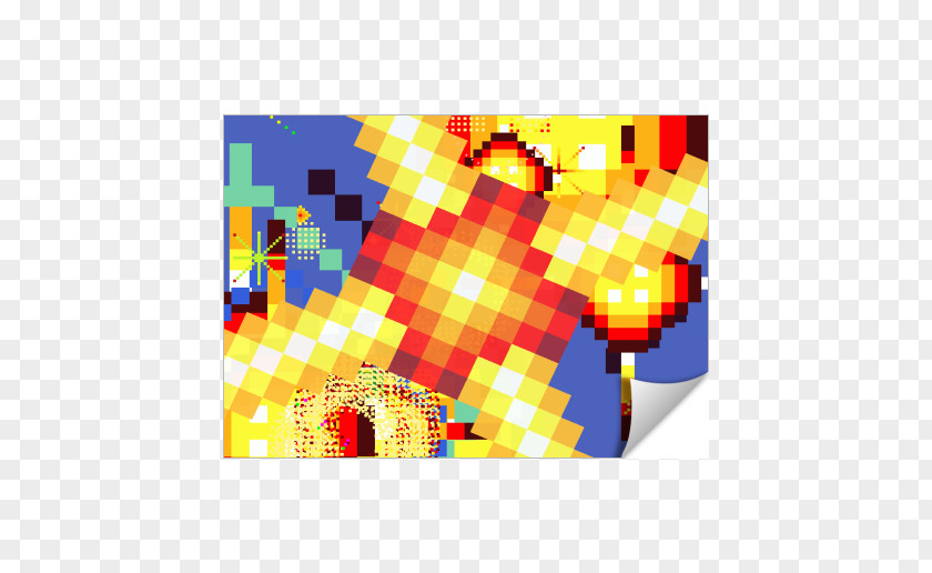 Ink Explosion Art Rectangle PNG