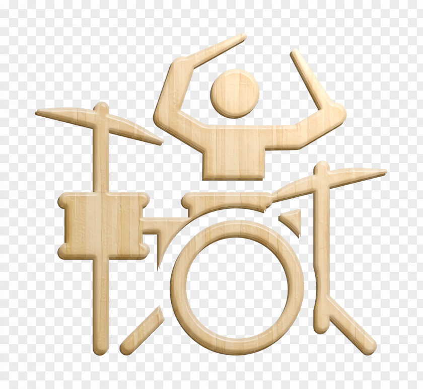Musician Human Pictograms Icon Drummer PNG