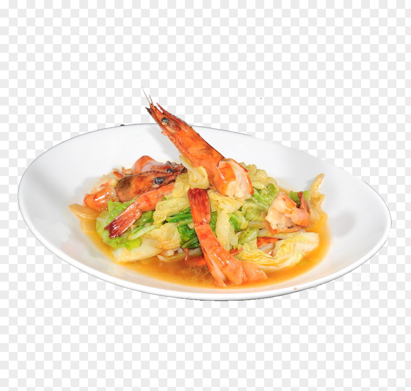 Shrimp Burning Cabbage Image Thai Cuisine Braising Dish Google Images PNG