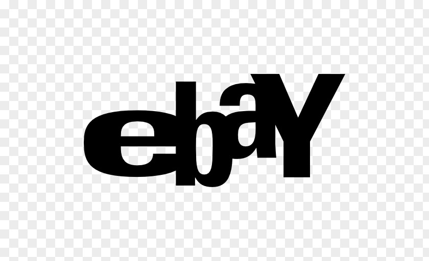 Ebay EBay White Brand Blue PNG