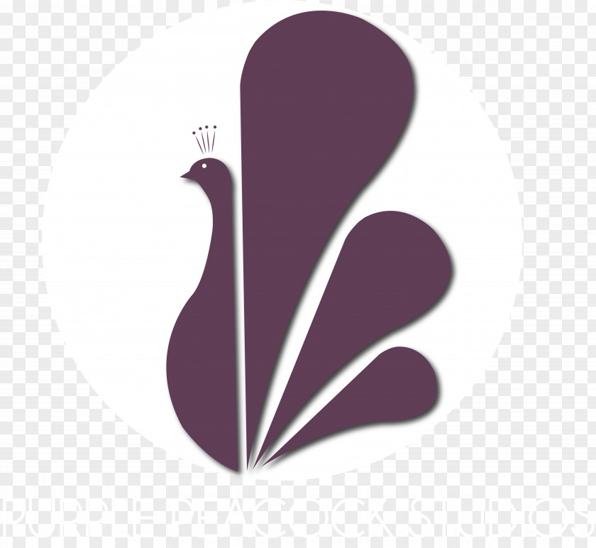 Feathers Peafowl Purple Logo Of NBC PNG