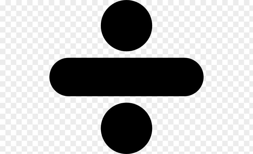 Mathematics Obelus Division Symbol Sign PNG