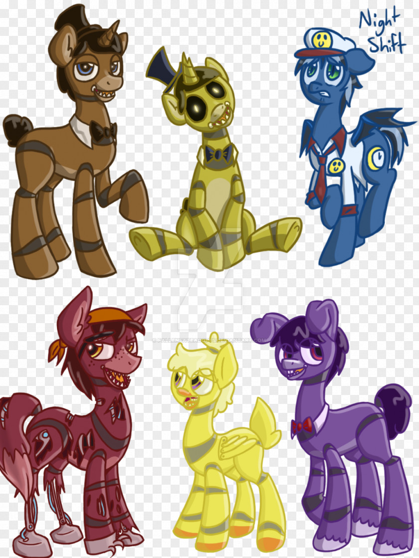 Pony Fnaf Five Nights At Freddy's 2 3 Freddy's: Sister Location PNG