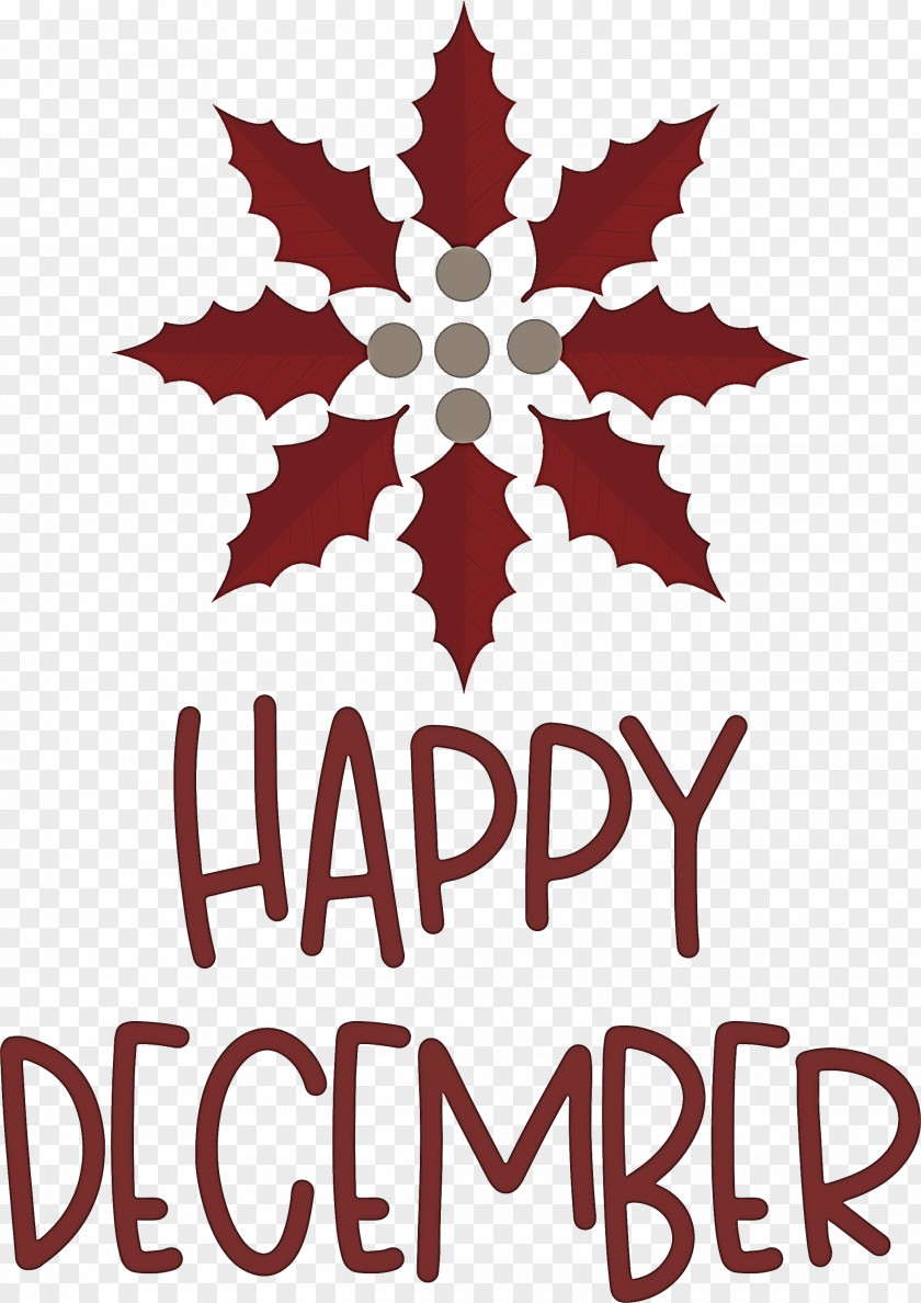 Happy December PNG