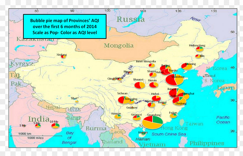 Map Ecoregion Water Resources Atlas China PNG