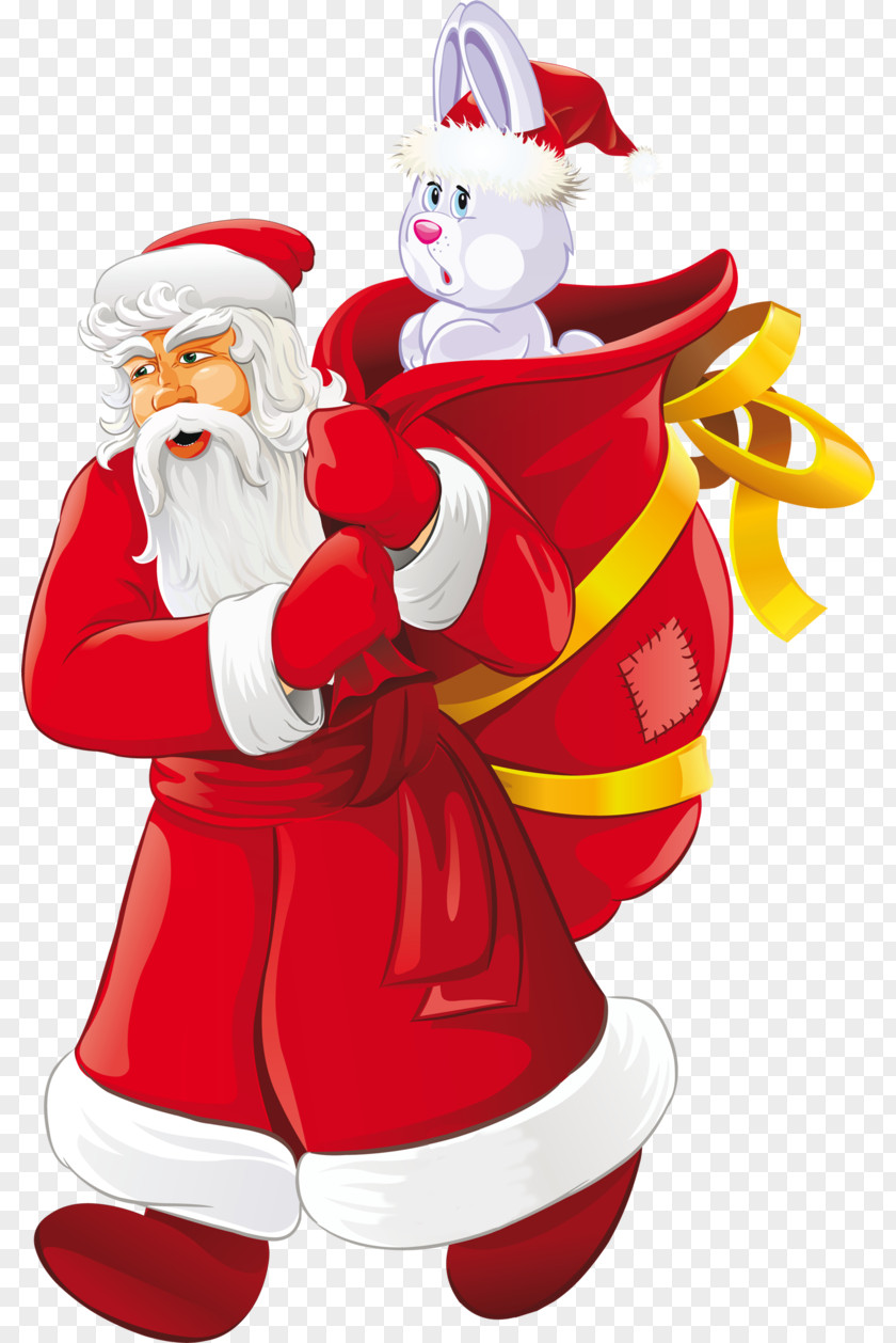 Santa Claus Ded Moroz Snegurochka Clip Art PNG