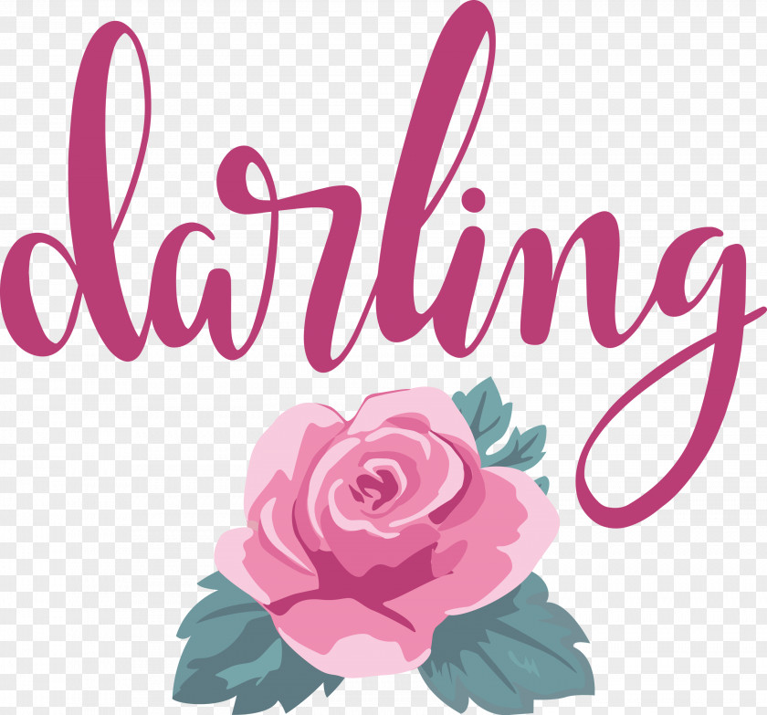 Darling Wedding PNG