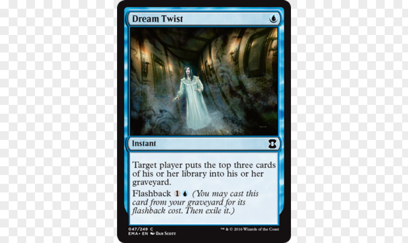 Magic: The Gathering Commander Innistrad Dream Twist Playing Card PNG