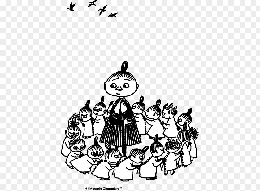 Moomin Moominvalley Little My The Groke Moomins And Great Flood PNG