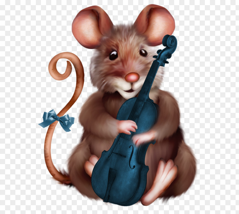 Mouse With Violin Clipart Cartoon Mickey Minnie Clip Art PNG