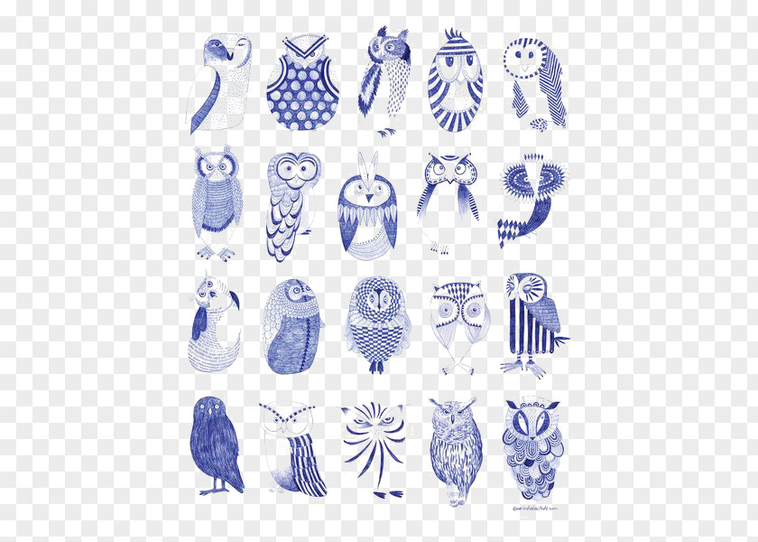Owl Little Drawing Illustration PNG