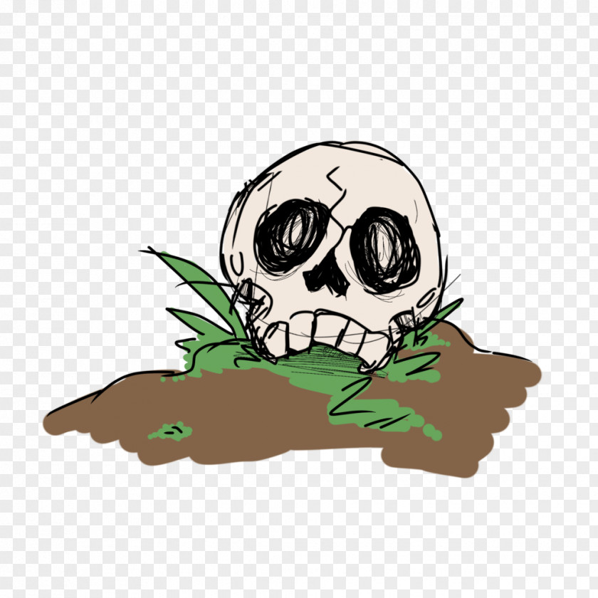 Anteater Cartoon Bone Skull PNG