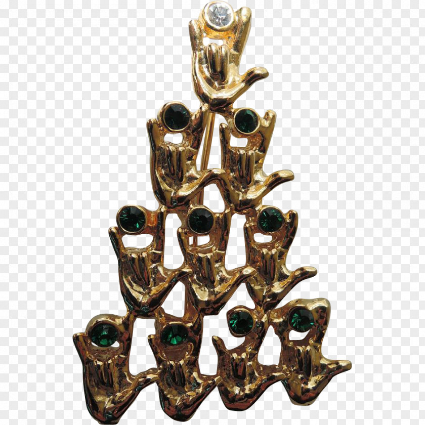 Brass 01504 Christmas Ornament PNG
