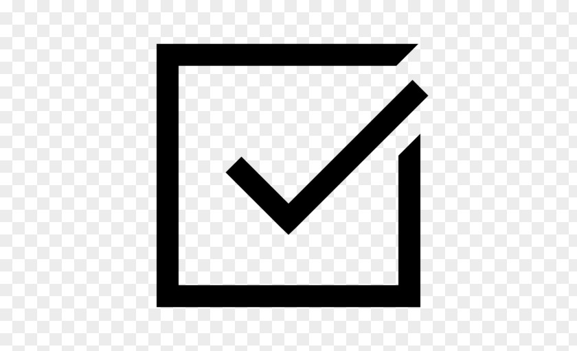 Button Checkbox Check Mark PNG